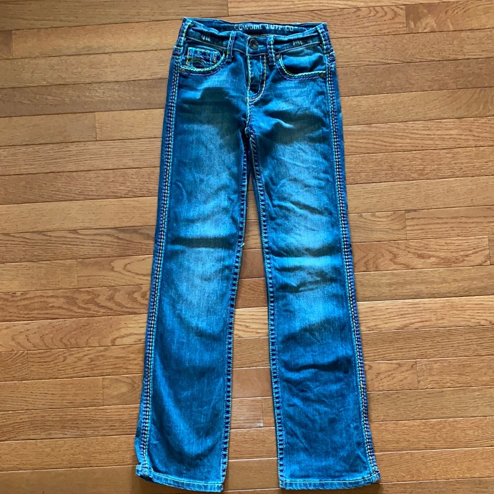 Girls Cowgirl Tuff Co Star-Burst size 9